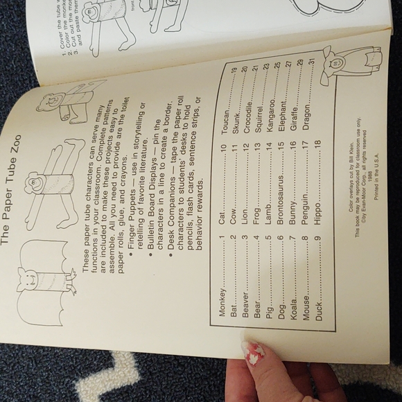 Vintage Craft Books - Paper Plates and Paper Tubes - Set of 2 - GrUC - Picture 10 of 14